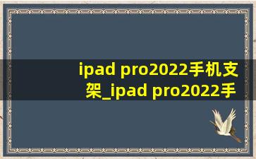 ipad pro2022手机支架_ipad pro2022手写笔